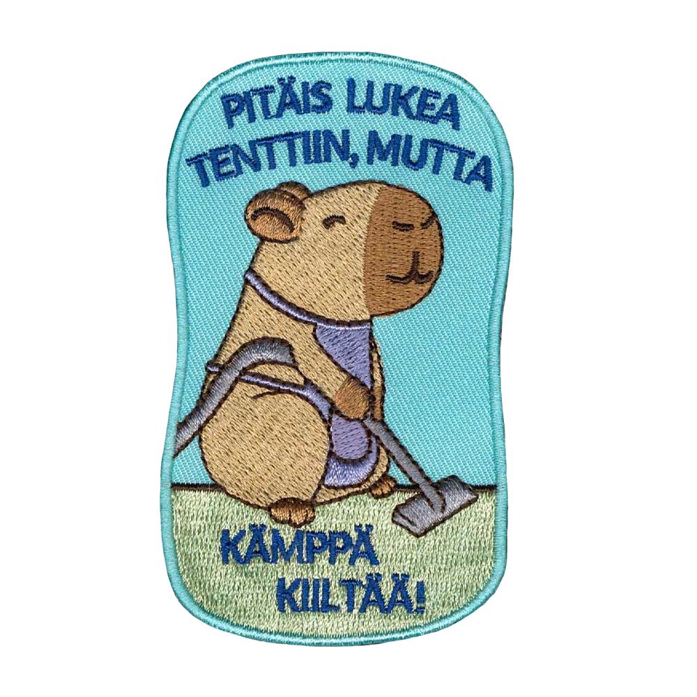 merkittu.com - haalarimerkit Kämppä kiiltää
