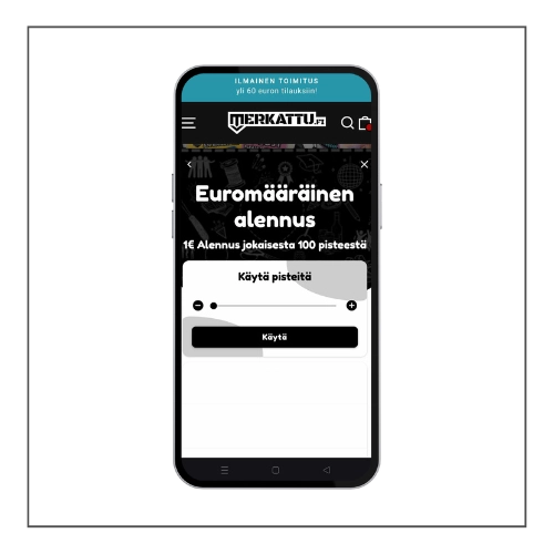 merkittu.com - Kantis - Näin käytät pisteitä kuva