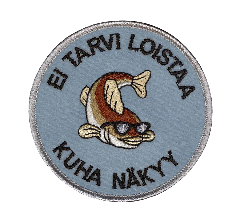 merkittu.com - haalarimerkki Kuha näkyy