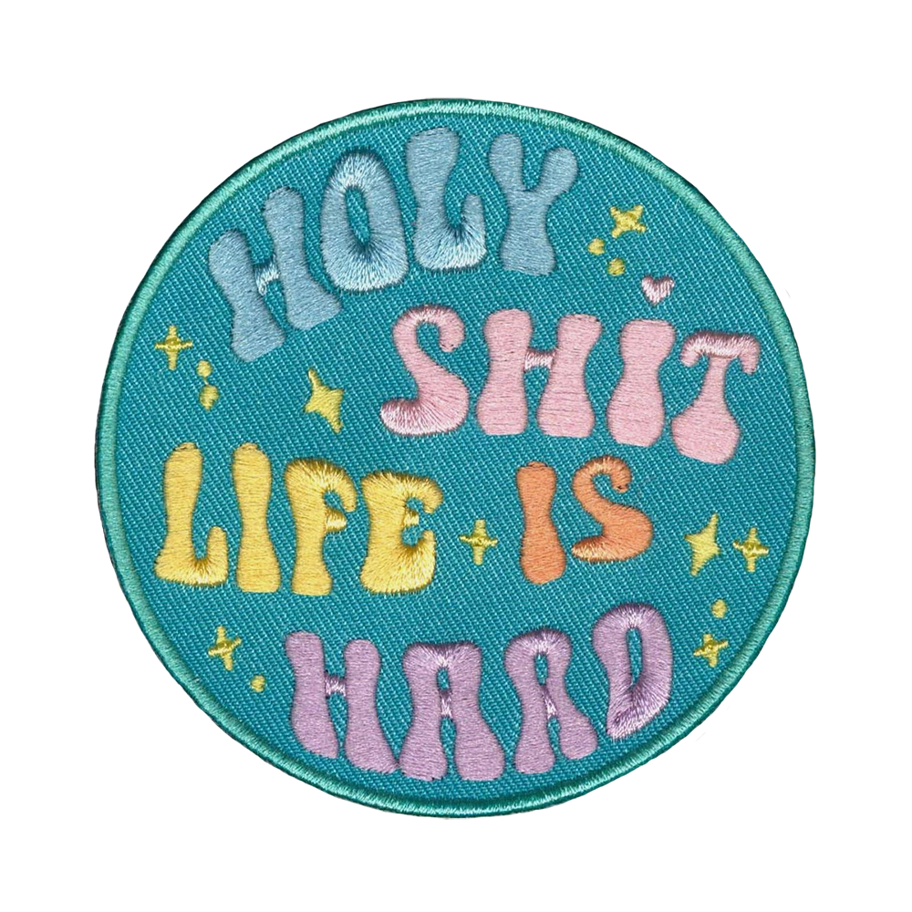 merkittu.com - haalarimerkki, Life is hard