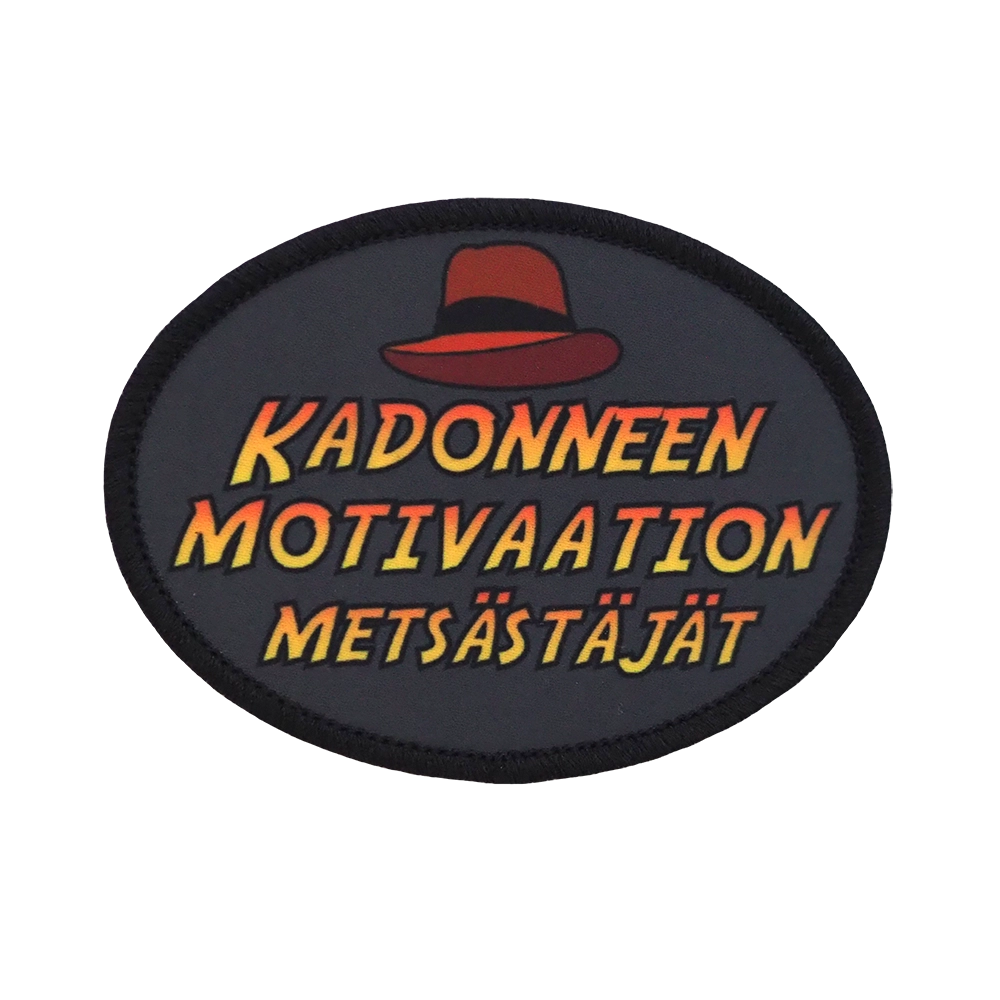 merkittu.com - haalarimerkit Motivaation metsästäjät