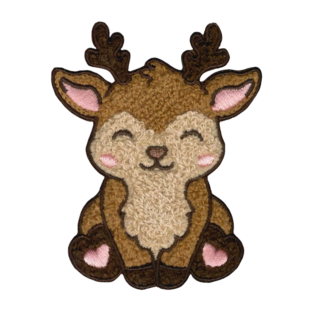 Chenille poromerkki, poro.