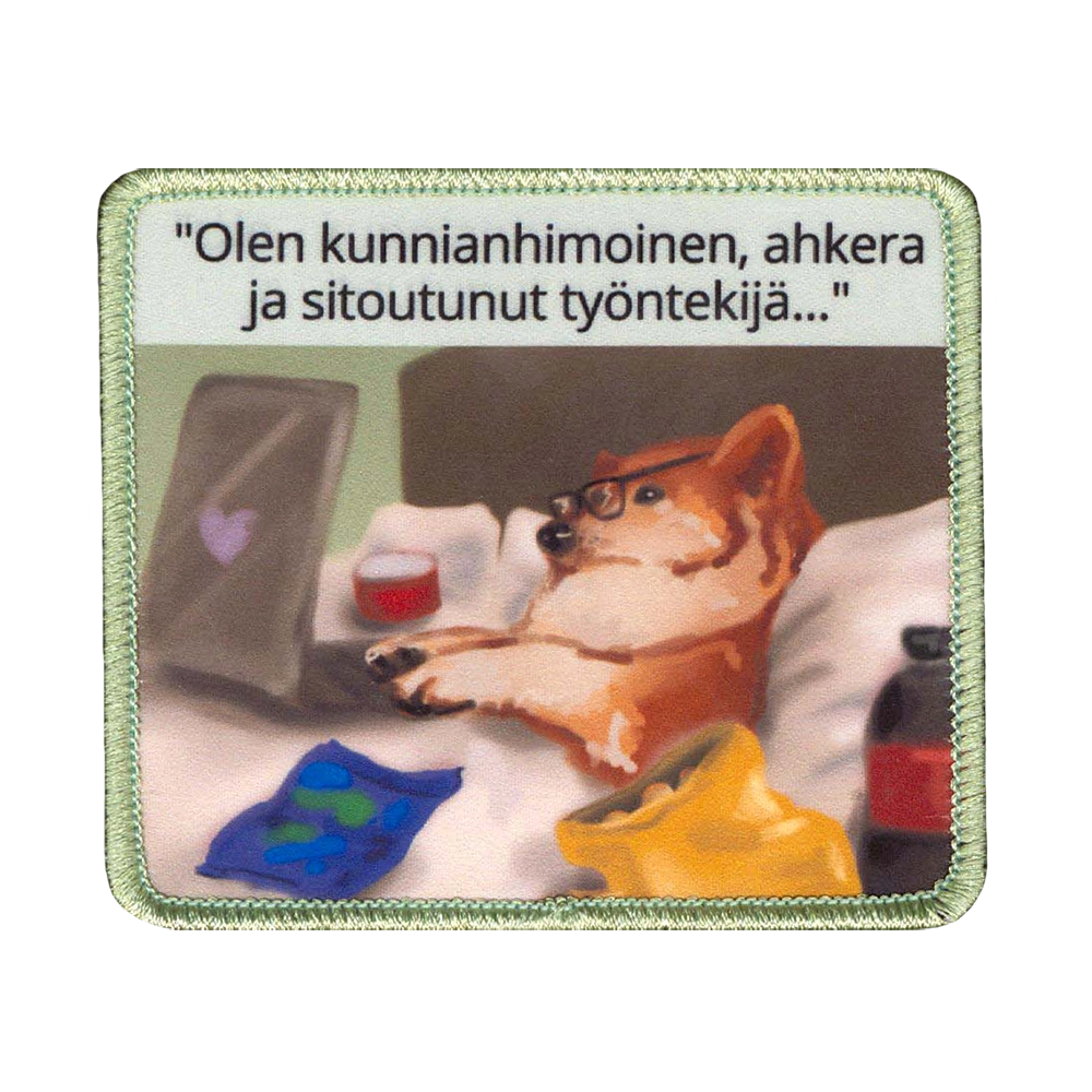 merkittu.com - haalarimerkki, Työntekijä