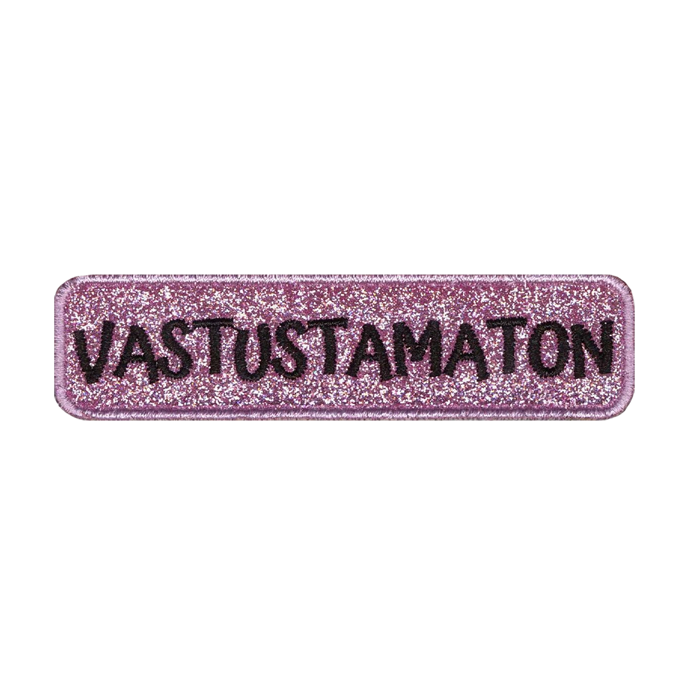 merkittu.com - haalarimerkki Vastustamaton